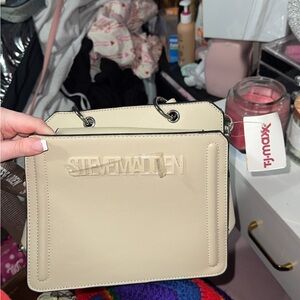 Steve Madden Beige Crossbody Bag